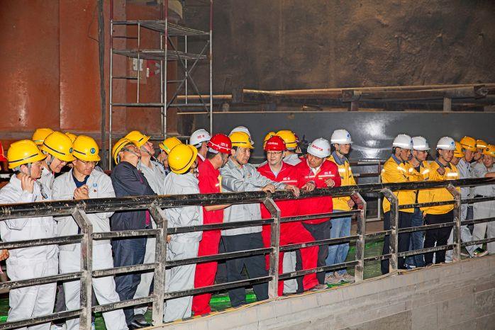 卢纯赴金沙江水电工程建设一线宣讲十九大精神纪实 