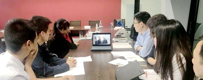 三峡-葡电青年人才培训项目暂时党支部在葡召开支部大会 