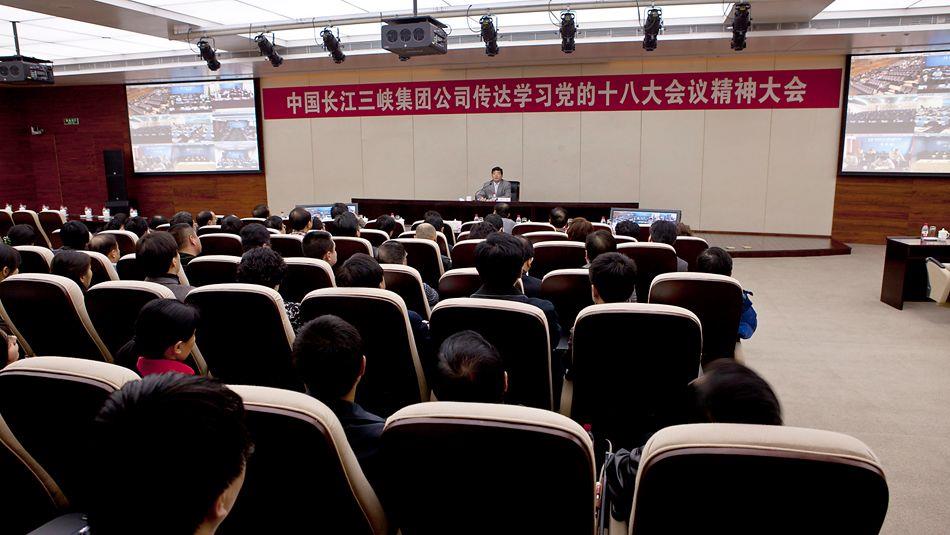 集团公司转达学习党的十八大精神大会