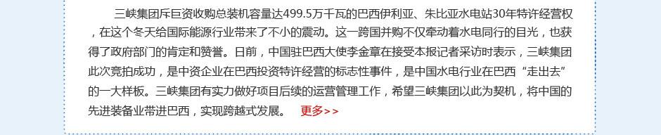 巴西项目专题 